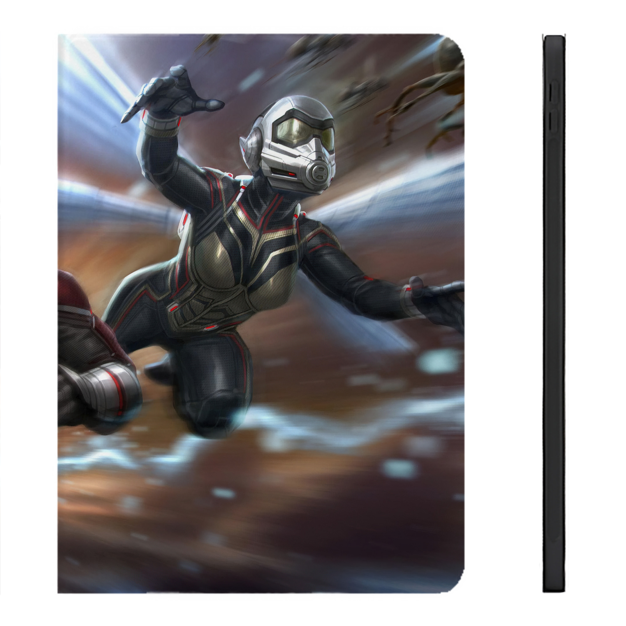 （画像用） アベンジャーズ The Avengers IPadケース ペンホルダー付き ブックスタイルデザイン